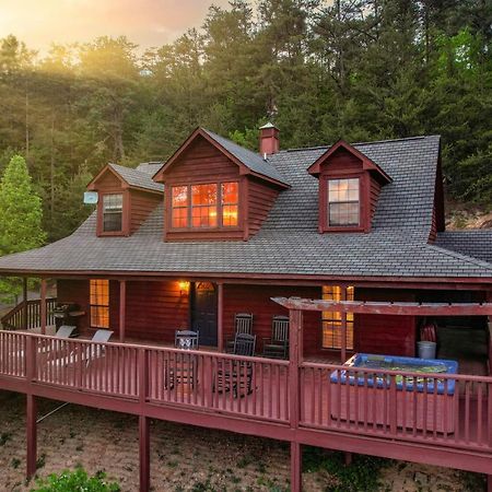 Private Mountain Cabin, Hot Tub Escape In The Smokies, With The View Sevierville Ngoại thất bức ảnh