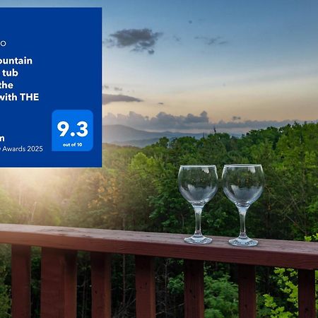 Private Mountain Cabin, Hot Tub Escape In The Smokies, With The View Sevierville Ngoại thất bức ảnh