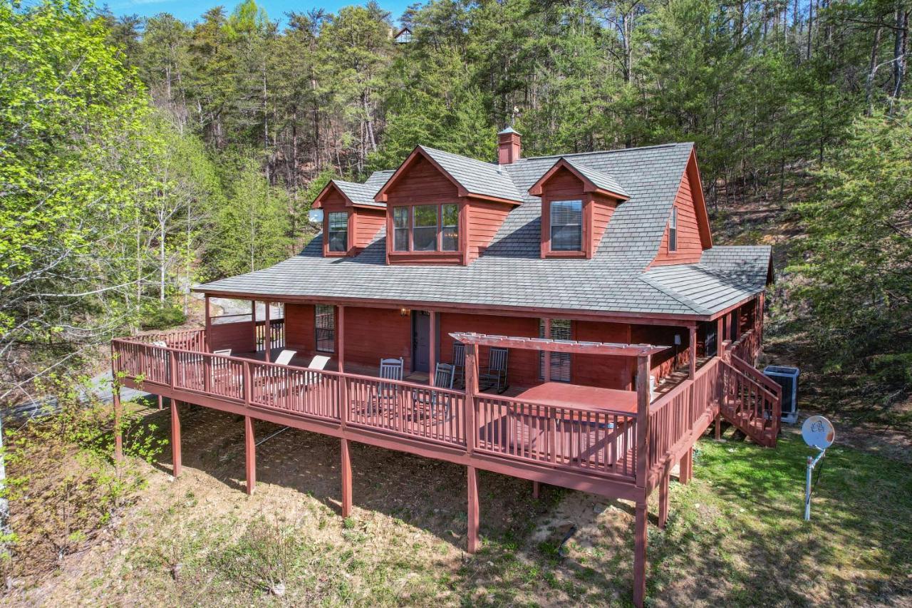 Private Mountain Cabin, Hot Tub Escape In The Smokies, With The View Sevierville Ngoại thất bức ảnh
