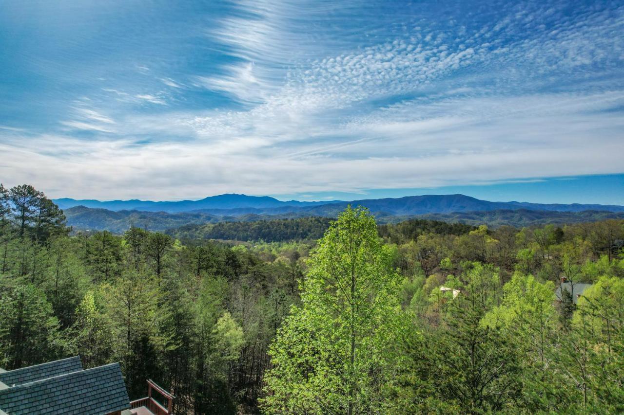 Private Mountain Cabin, Hot Tub Escape In The Smokies, With The View Sevierville Ngoại thất bức ảnh