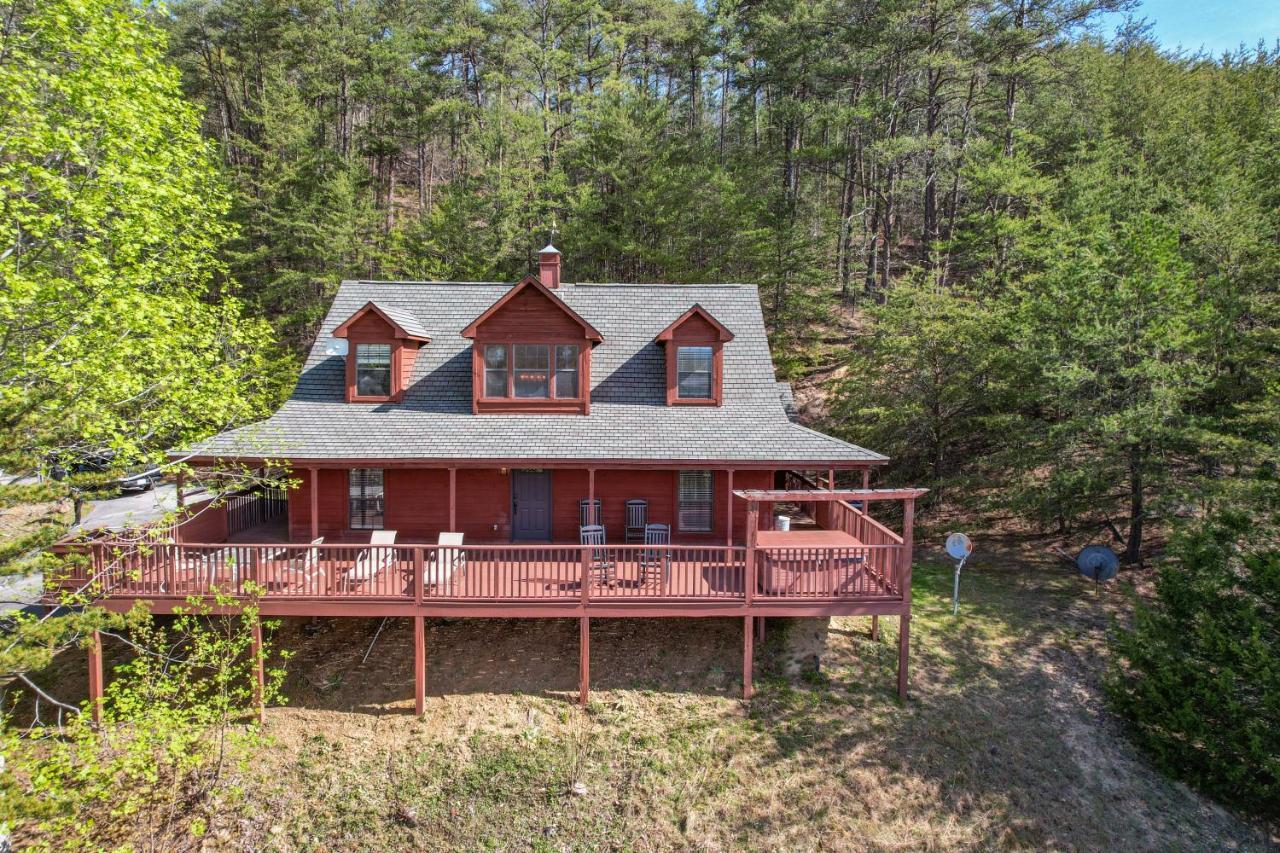 Private Mountain Cabin, Hot Tub Escape In The Smokies, With The View Sevierville Ngoại thất bức ảnh